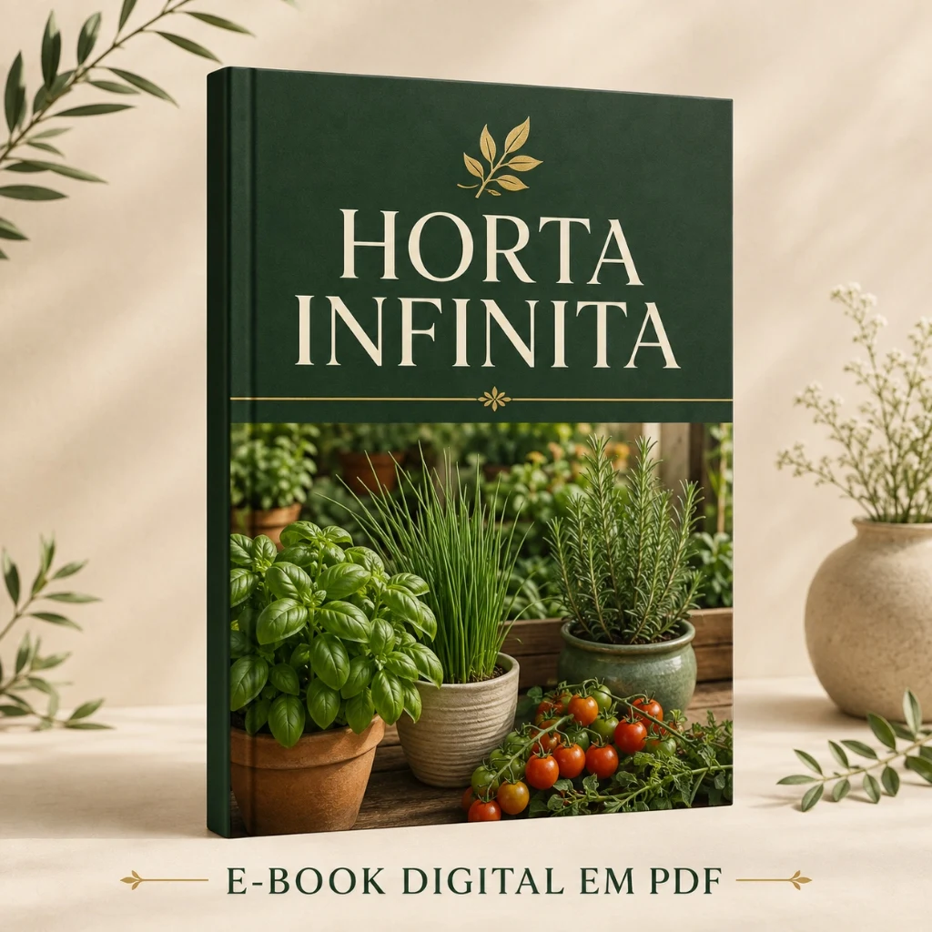 Capa do E-book Digital Horta Infinita em PDF